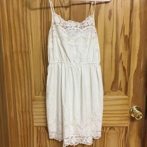 Summer spaghetti strap mini dress